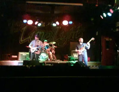 Devils River on stage at the Limelight Club, Crewe Audience view of Devils River playing live at the Limelight Club
