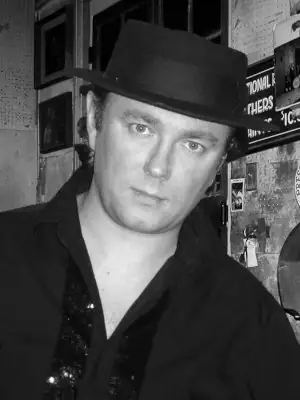 Johnny in a jazz club Johnny in a jazz club